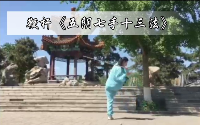 [图]鞭杆《五阴七手十三法》禅武门—真常演武