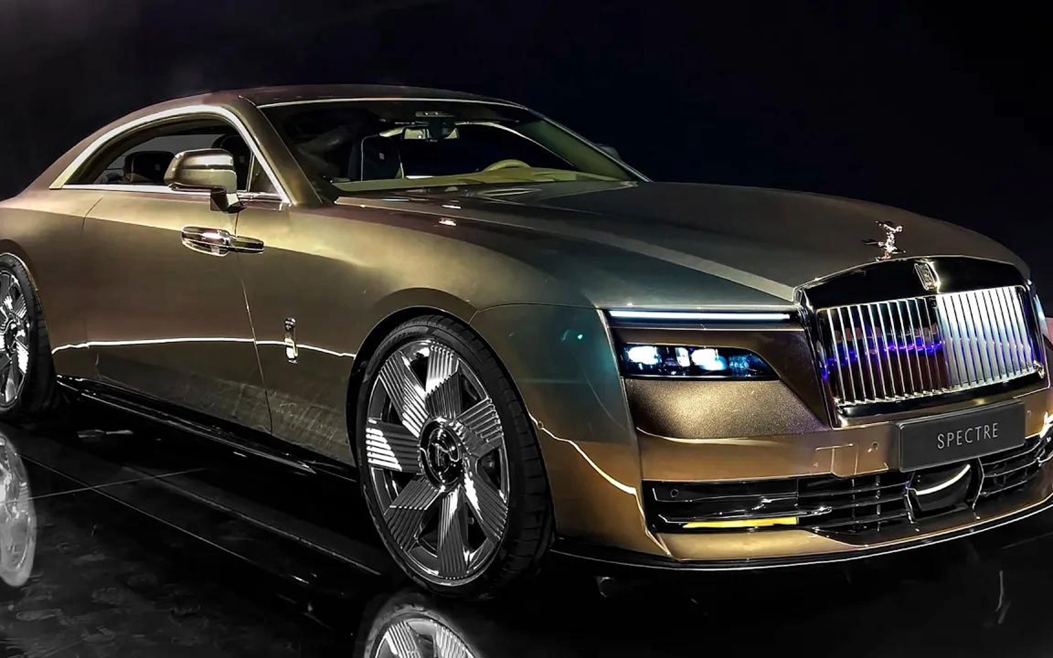 【4k鉴赏】纯电巅峰 全新劳斯莱斯 - 闪灵 rolls royce spectre