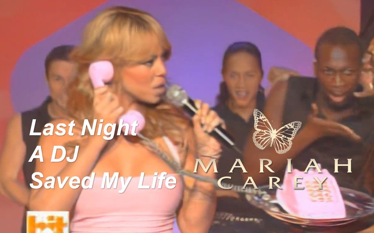 [图]【昨夜有个DJ救了牛姐】Mariah Carey - Last Night a DJ Saved My Life (Live 2001 Hit Machine)