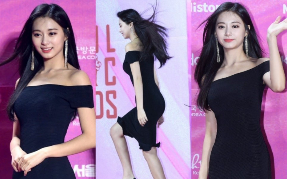 【周子瑜】不愧是身高颜值身材都完美的门面大人『190115 首尔歌谣