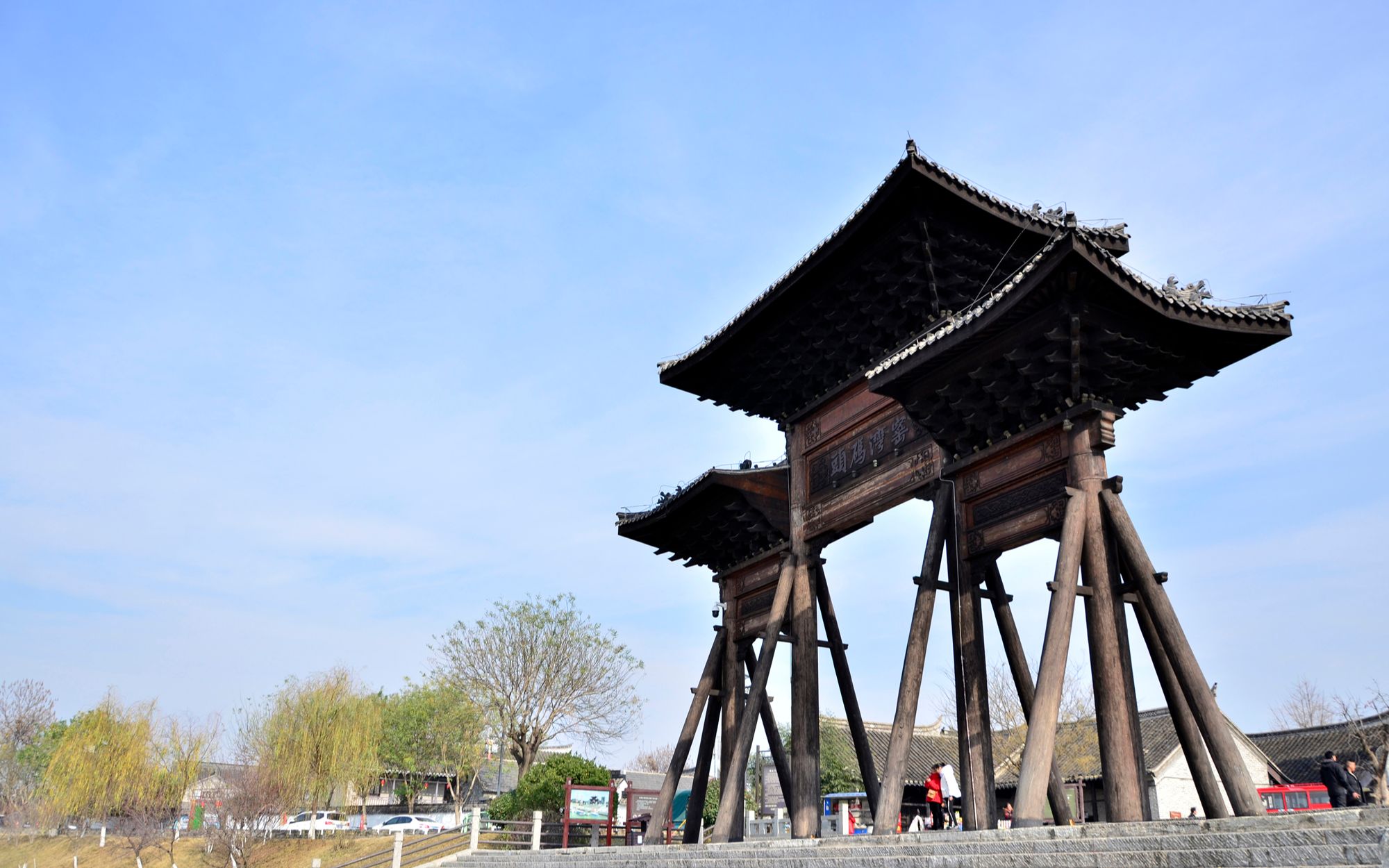 新沂市窑湾古镇,京杭大运河的明珠,大疆mini,如影rs2