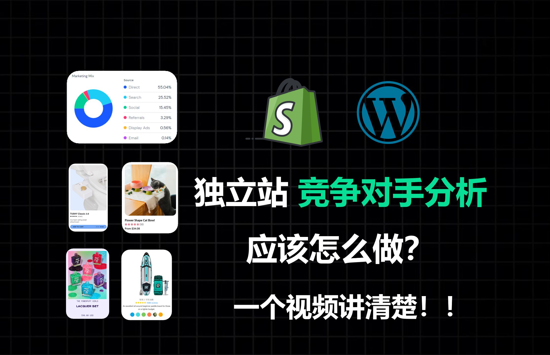 不会做独立站竞争对手分析?一个视频讲清楚!!【独立站新手必看】哔哩哔哩bilibili