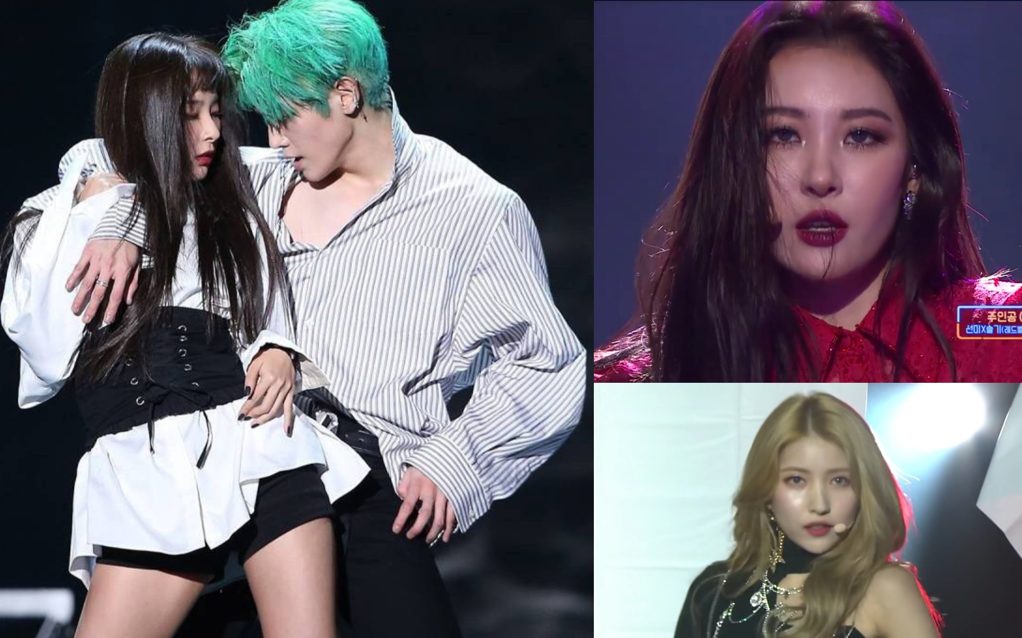 kpop韩国男团女团的神级合作舞台