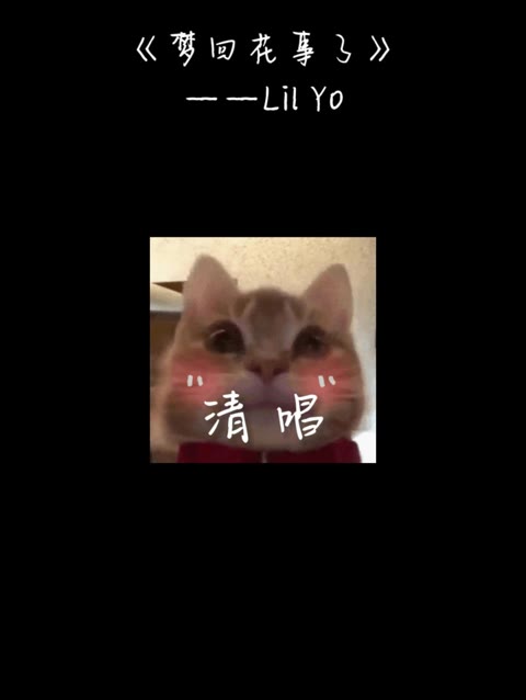 《梦回花事了》原唱::Lil Yo哔哩哔哩bilibili