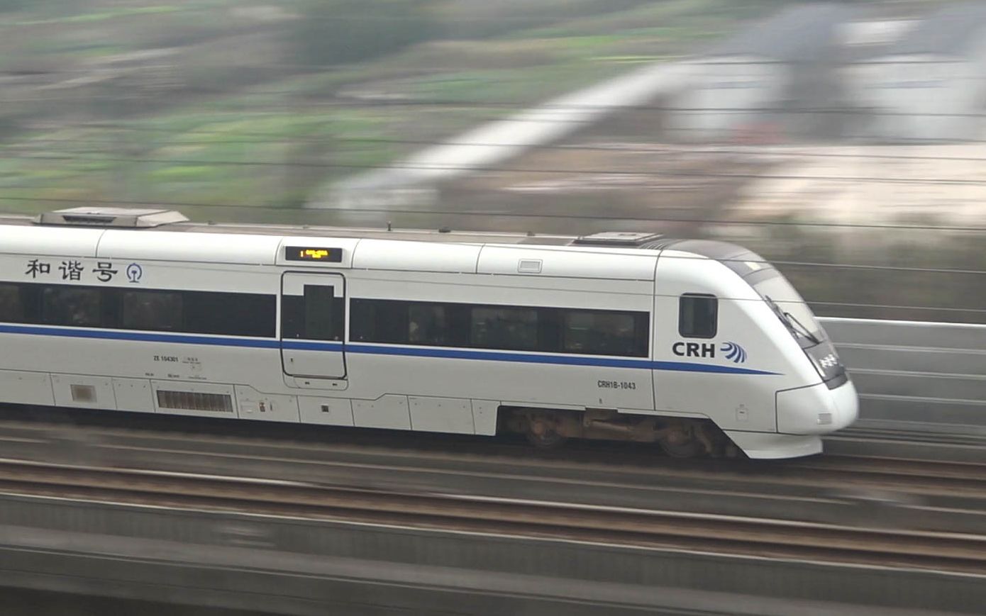 2020125杭甬客专兴华小区d3111次crh1b1043