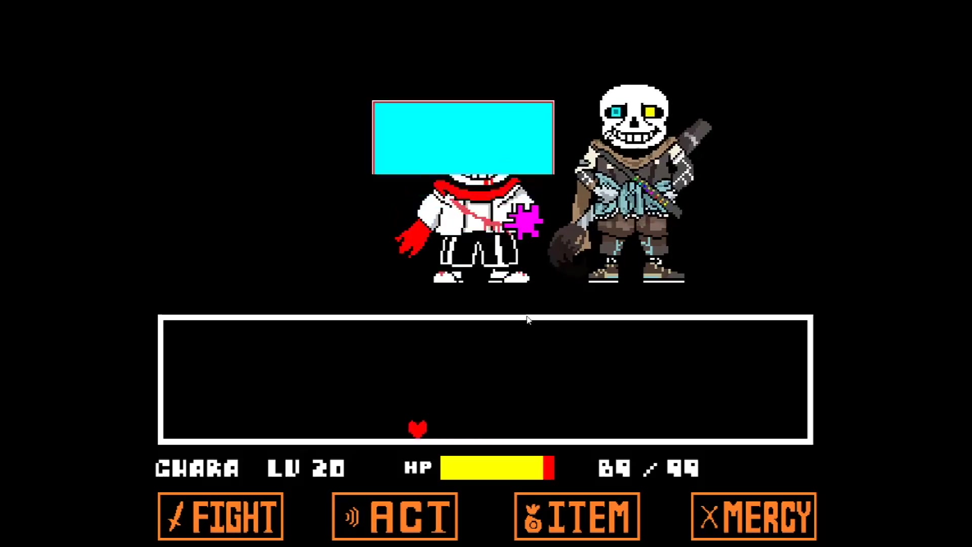 ink sans第一阶段(完)