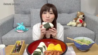 Download Video: 【饮食直播】再现理想的饭团!!1080P【木下佑香】