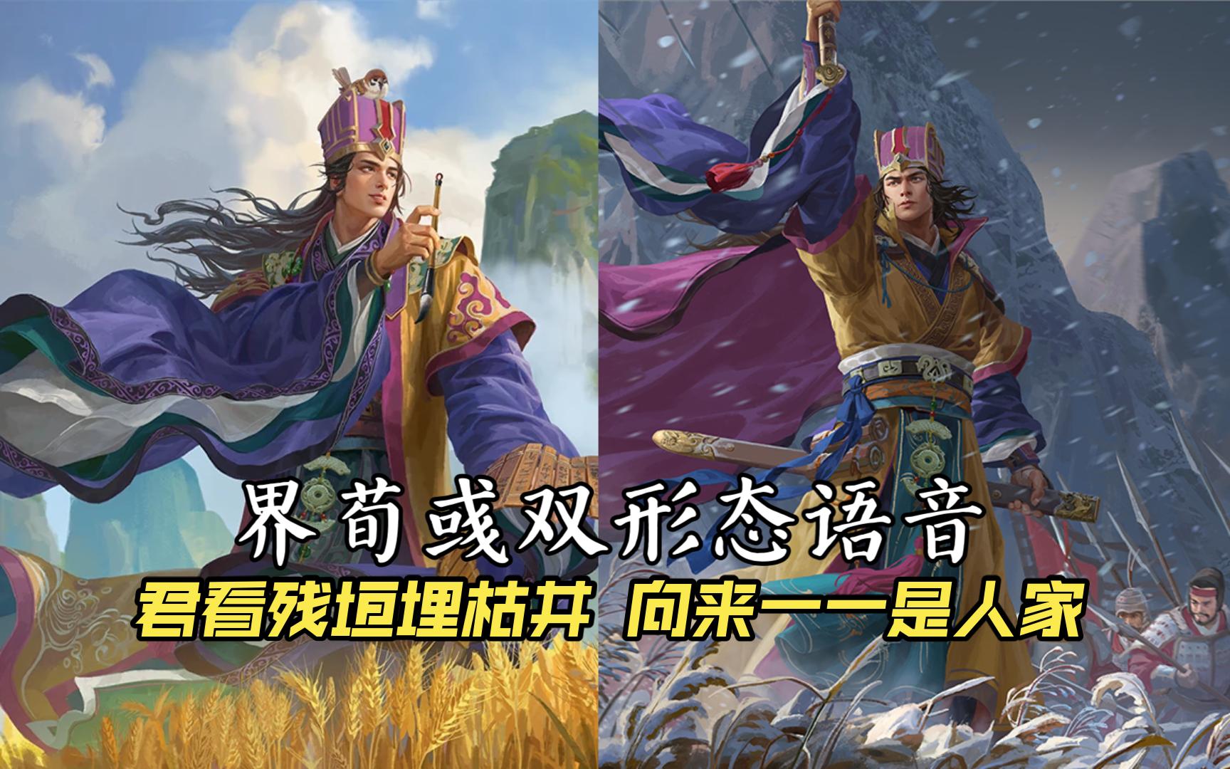 『书剑定远』界荀彧双形态皮肤语音:甲兵藏胸腹,驱士吞虎狼,静待铸剑为犁.桌游棋牌热门视频