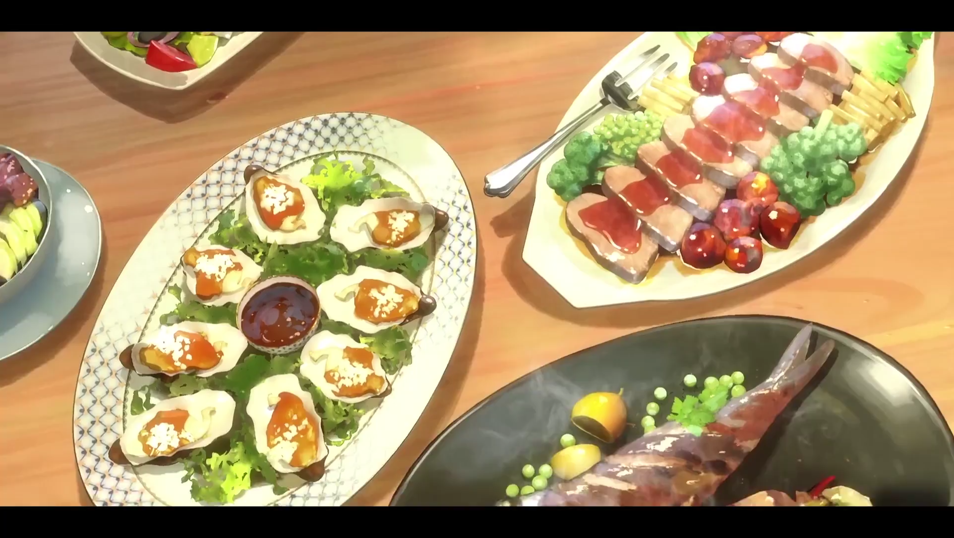 二次元动漫世界的美食!