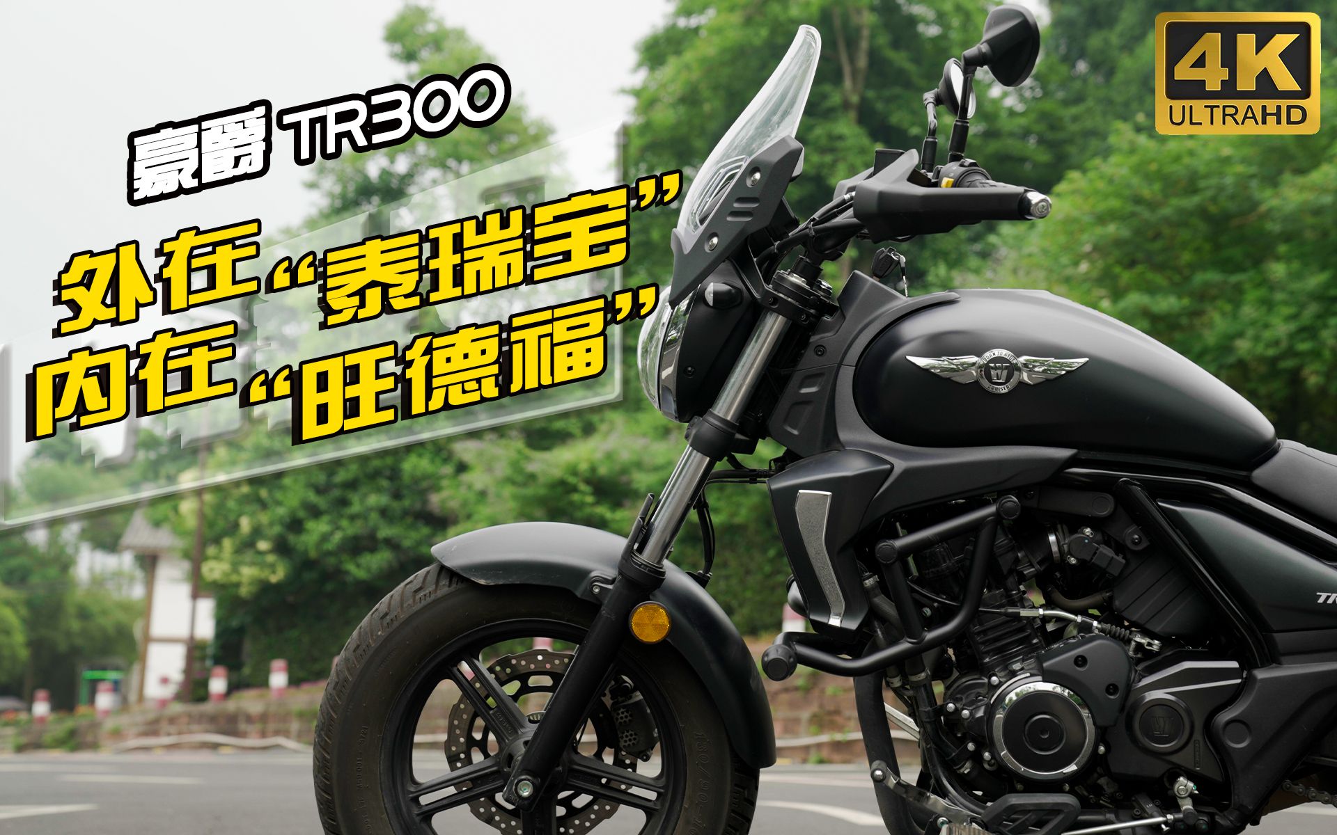 豪爵tr300测评:丑到"泰瑞宝" 香成"旺德福"!_哔哩哔哩_bilibili