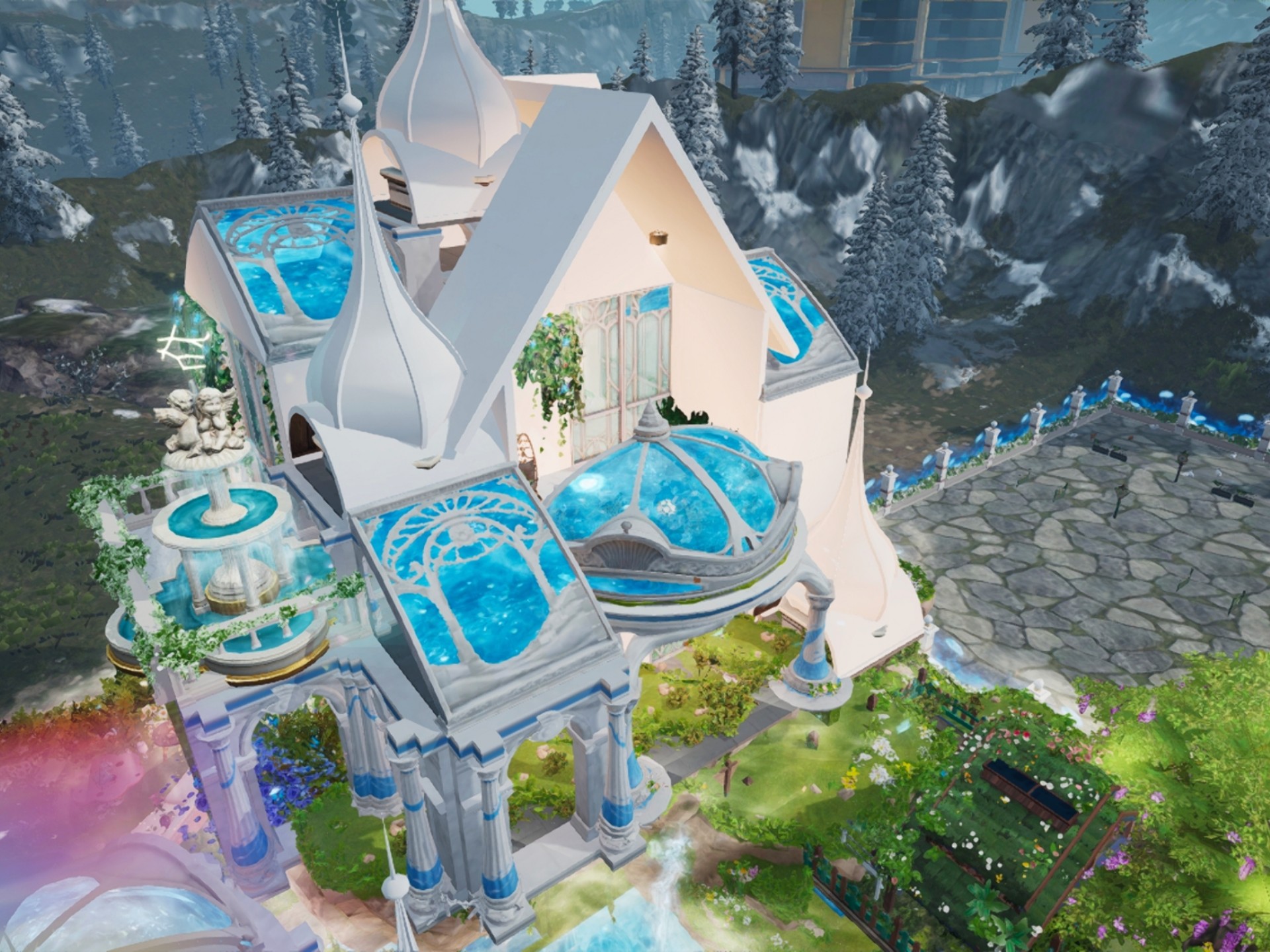 明日之后云海鲸梦单人建筑歌海回音完整内饰