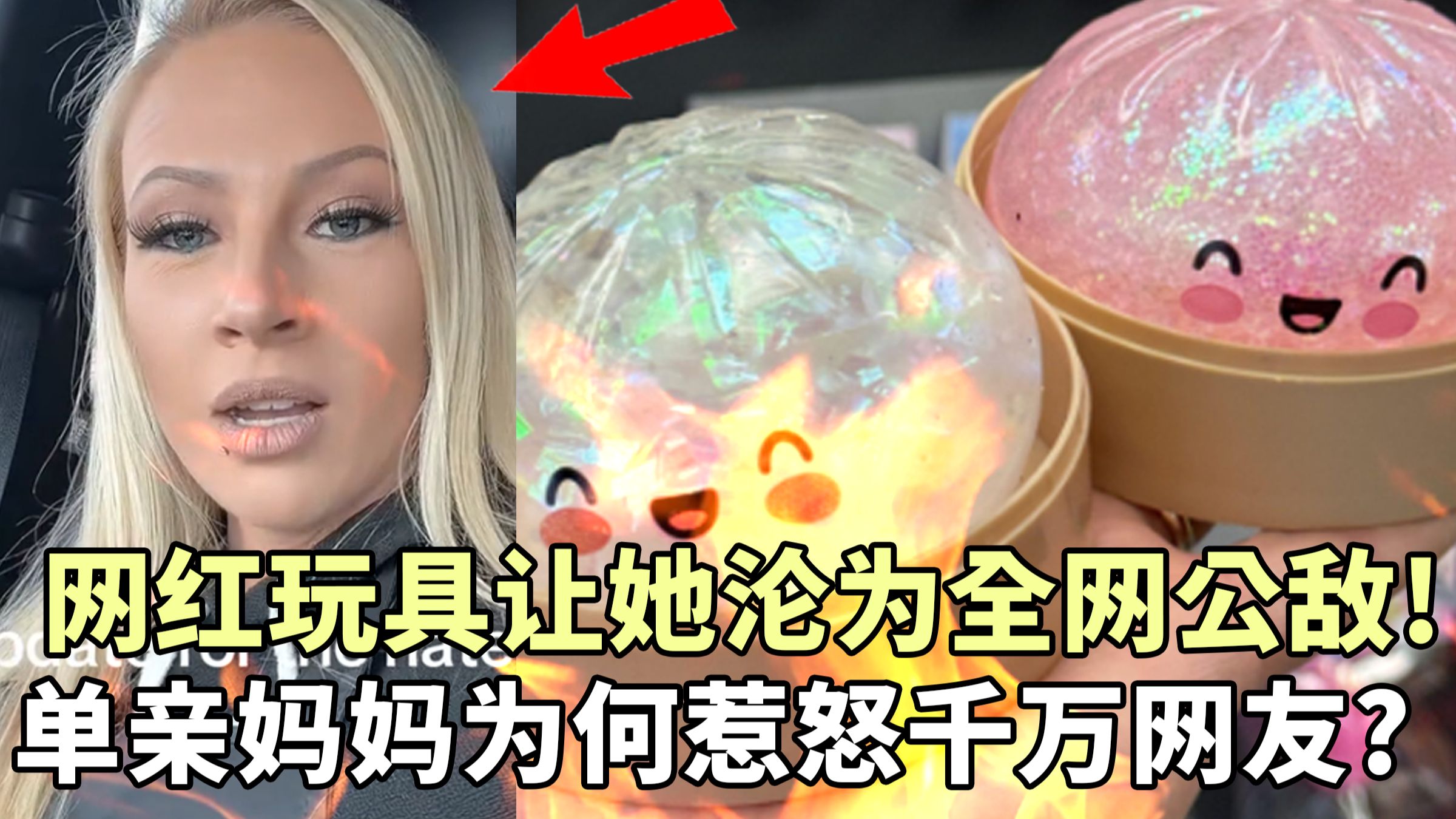 一款包子玩具让她沦为全民公敌!单亲妈妈为何惹怒千万网友?