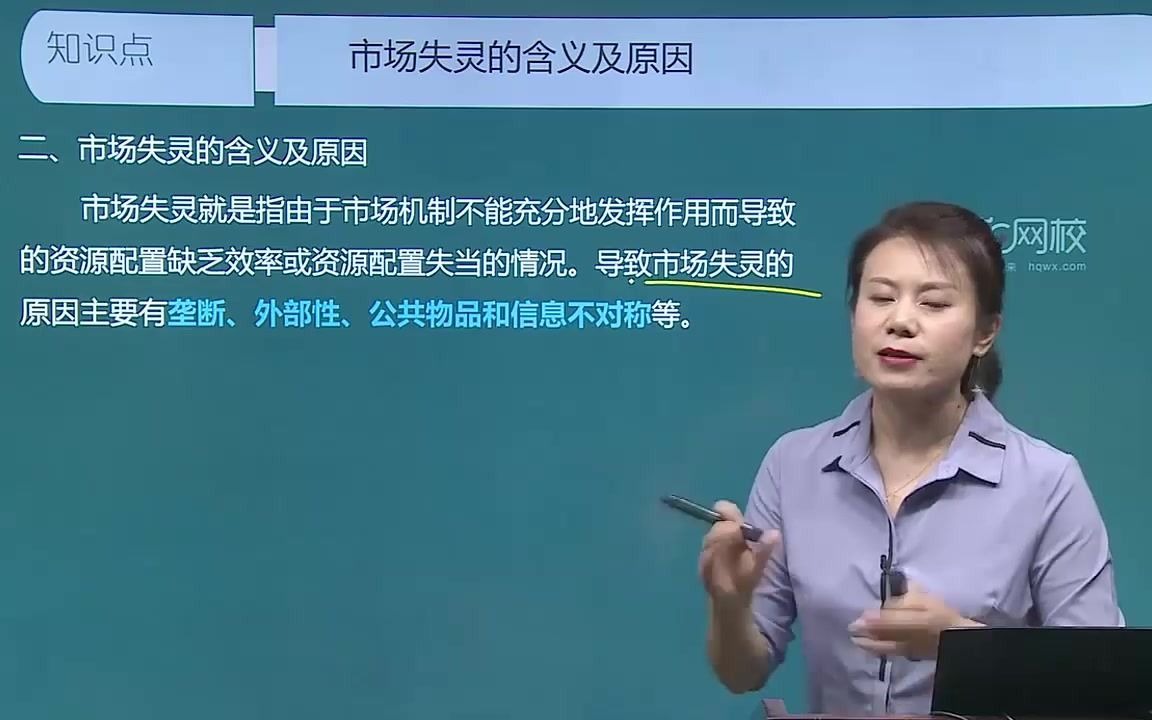 什么是市场失灵全面了解市场失灵中级经济师考点哔哩哔哩bilibili