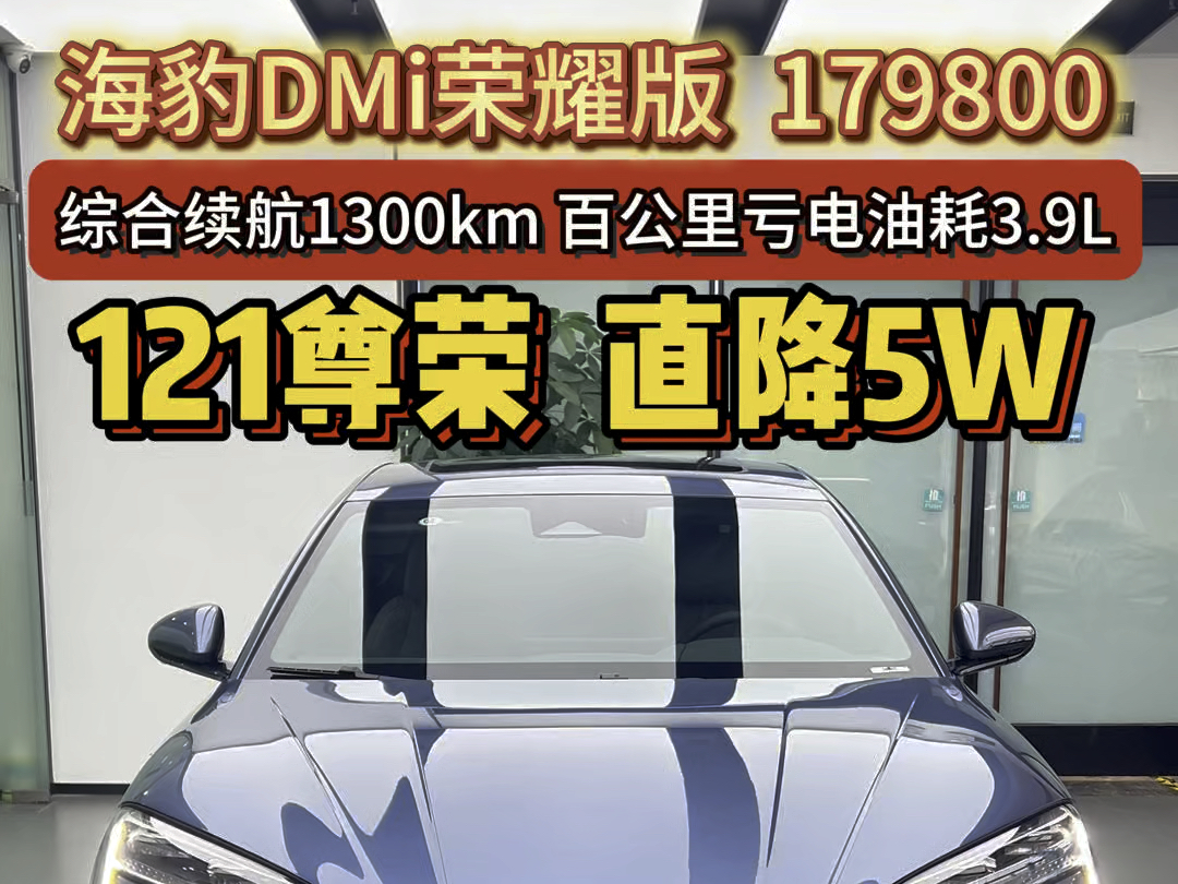 海豹dmi荣耀版 直降5万! #聚浪双庆汇聚热爱#海洋三周年享亿元补贴#驭享美好欢乐海洋 #海洋荣耀共竞新程 #比亚迪哔哩哔哩bilibili