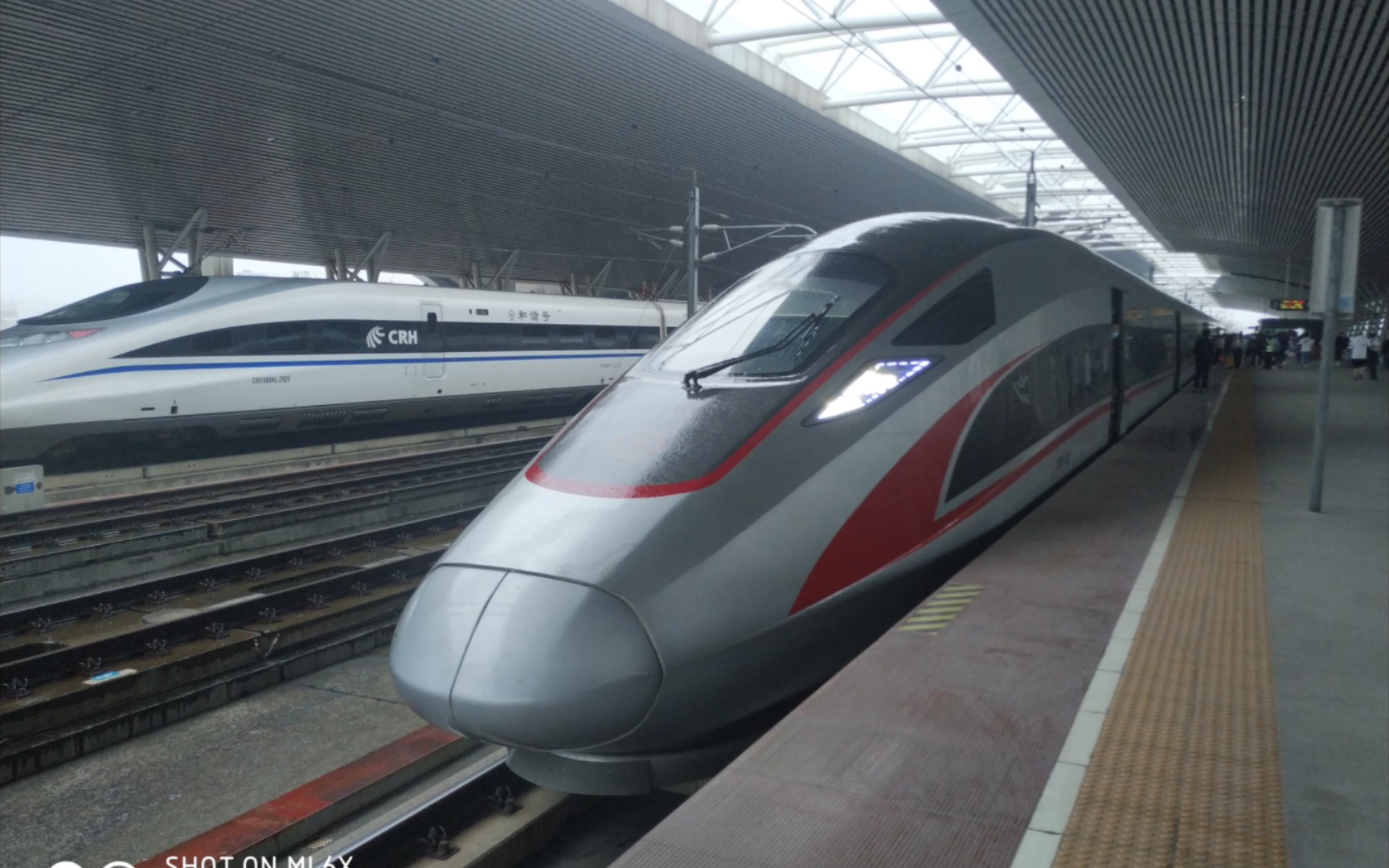 g6017次cr400系列广州南虎门商务座运转体验