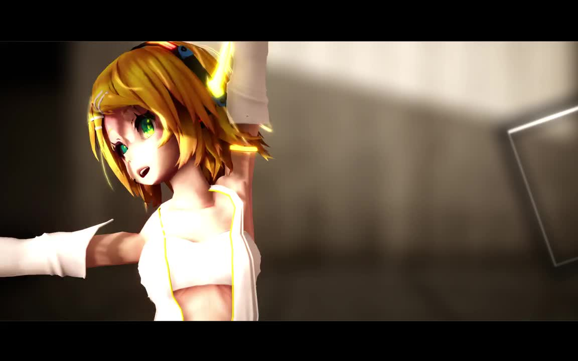 【mmd】脑浆炸裂女孩 {rin teto}