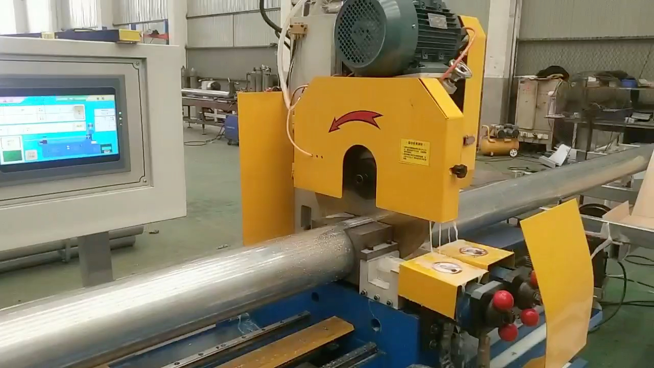 不锈钢切管机 全自动切管机 钢管自动下料机