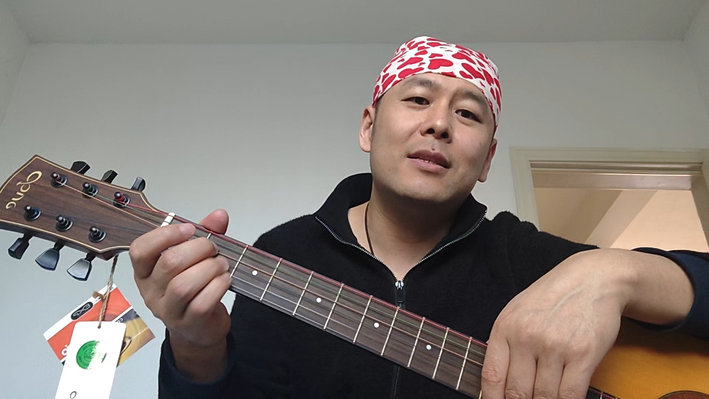 吉他a和弦——a7和弦转换.