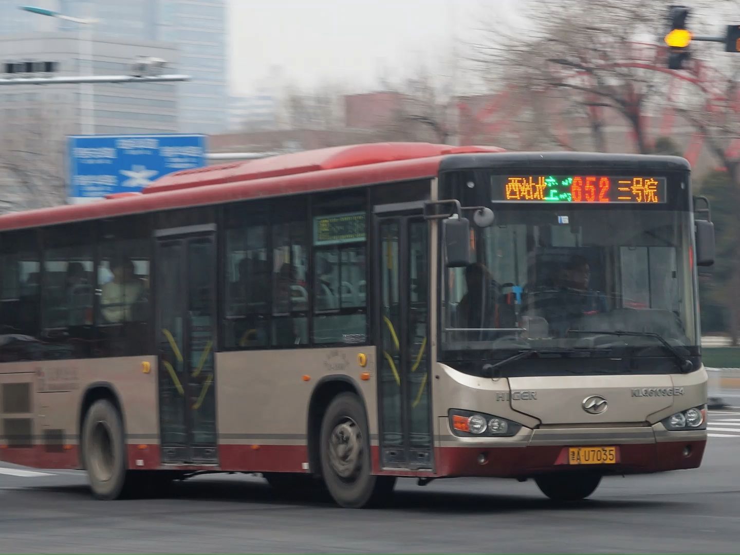 天津公交652路拆分前蓝台报站录音