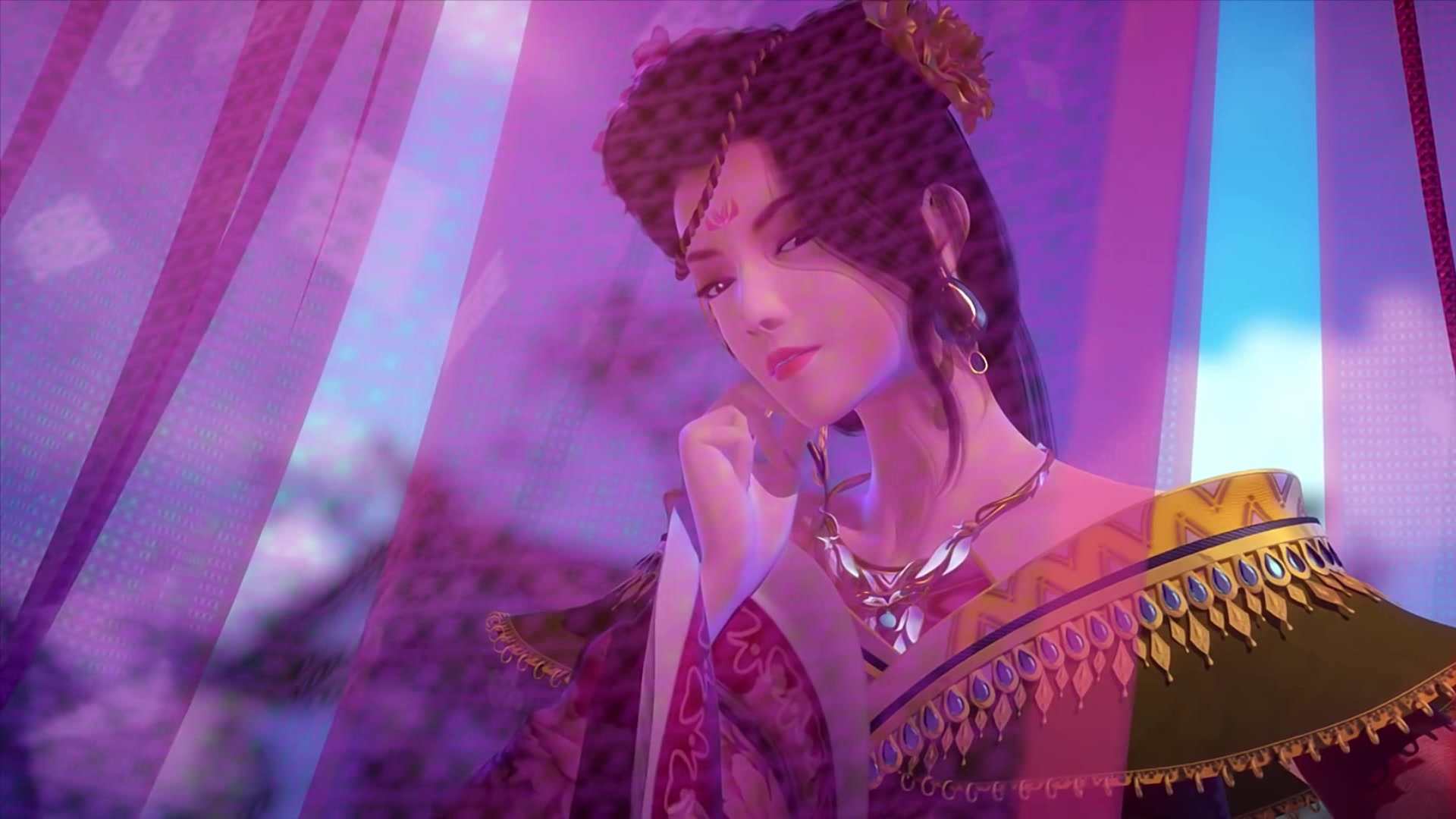 秦时明月女神初登场君临天下上篇是否有你的入坑女神晓梦奣儿花影孟姜