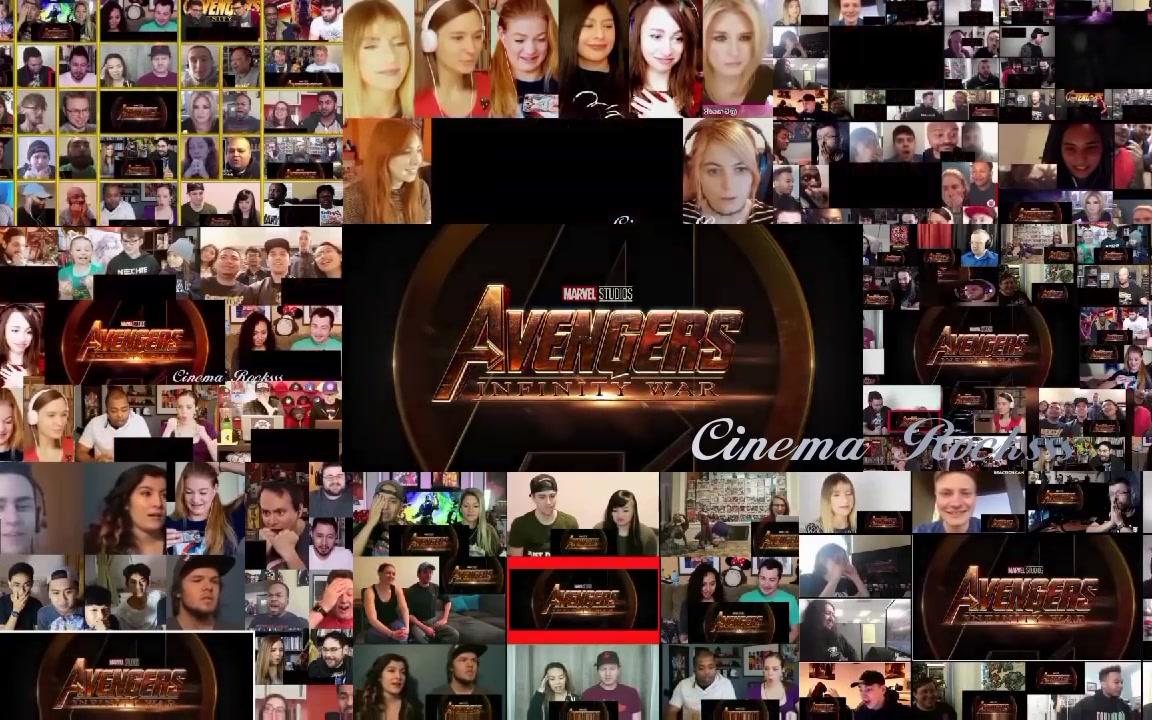 [图]【Avengers: Infinity War】《复仇者联盟3：无限战争》预告观看反应大合集