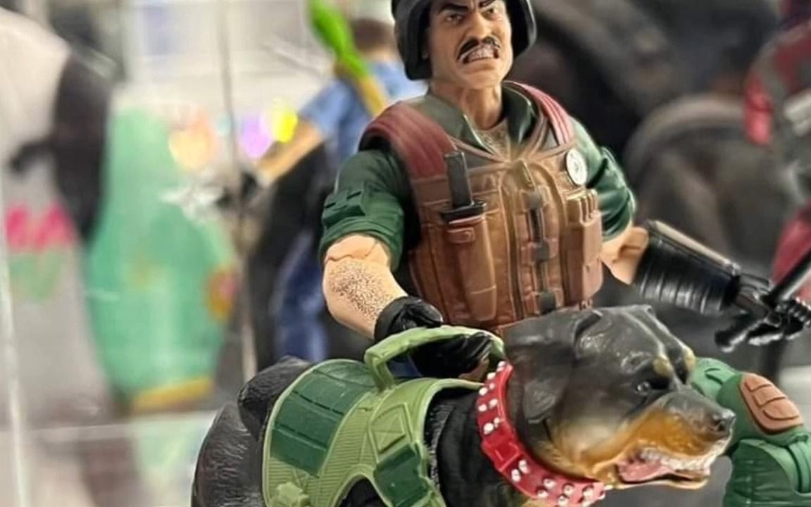 SDCC2023 孩之宝 gijoe classified 新品展示 mutt and junkyard 马特哔哩哔哩bilibili