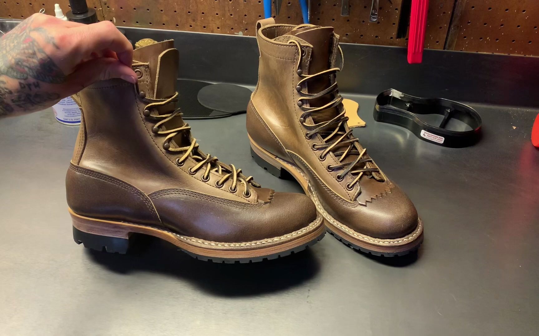 小白工装靴bounty hunters开箱_哔哩哔哩_bilibili