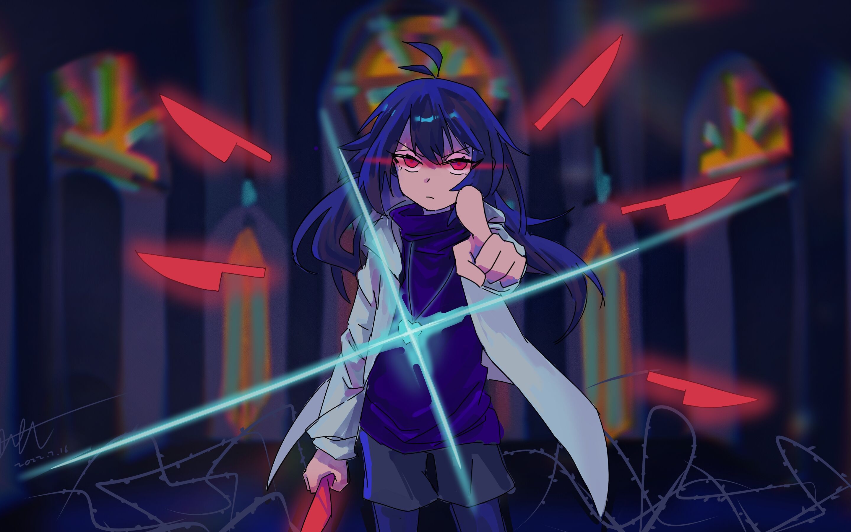 【samsaratale】轮回传说chara一阶段审判曲《虚假的希望》v2-利姆123