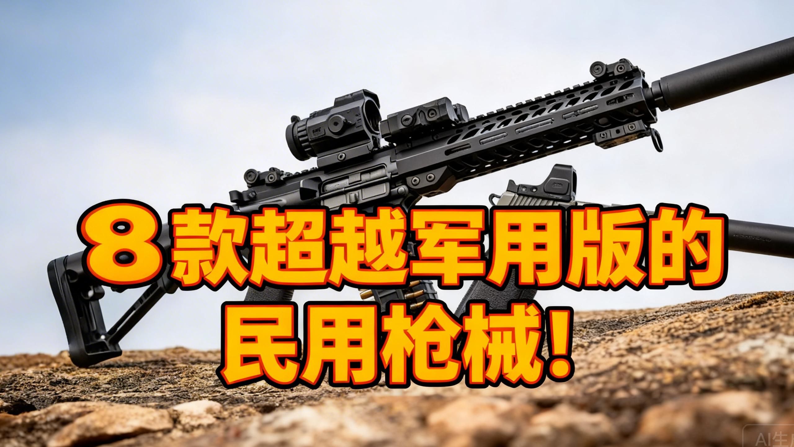 8款超越军用版的民用枪械！
