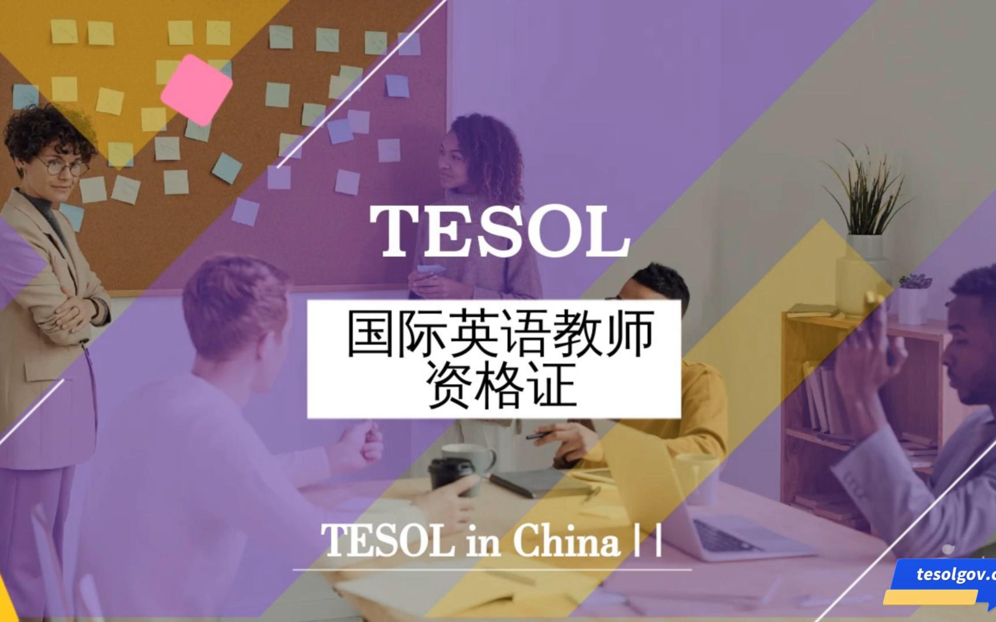 TESOL国际英语教师资格证泰孚国际教育哔哩哔哩bilibili