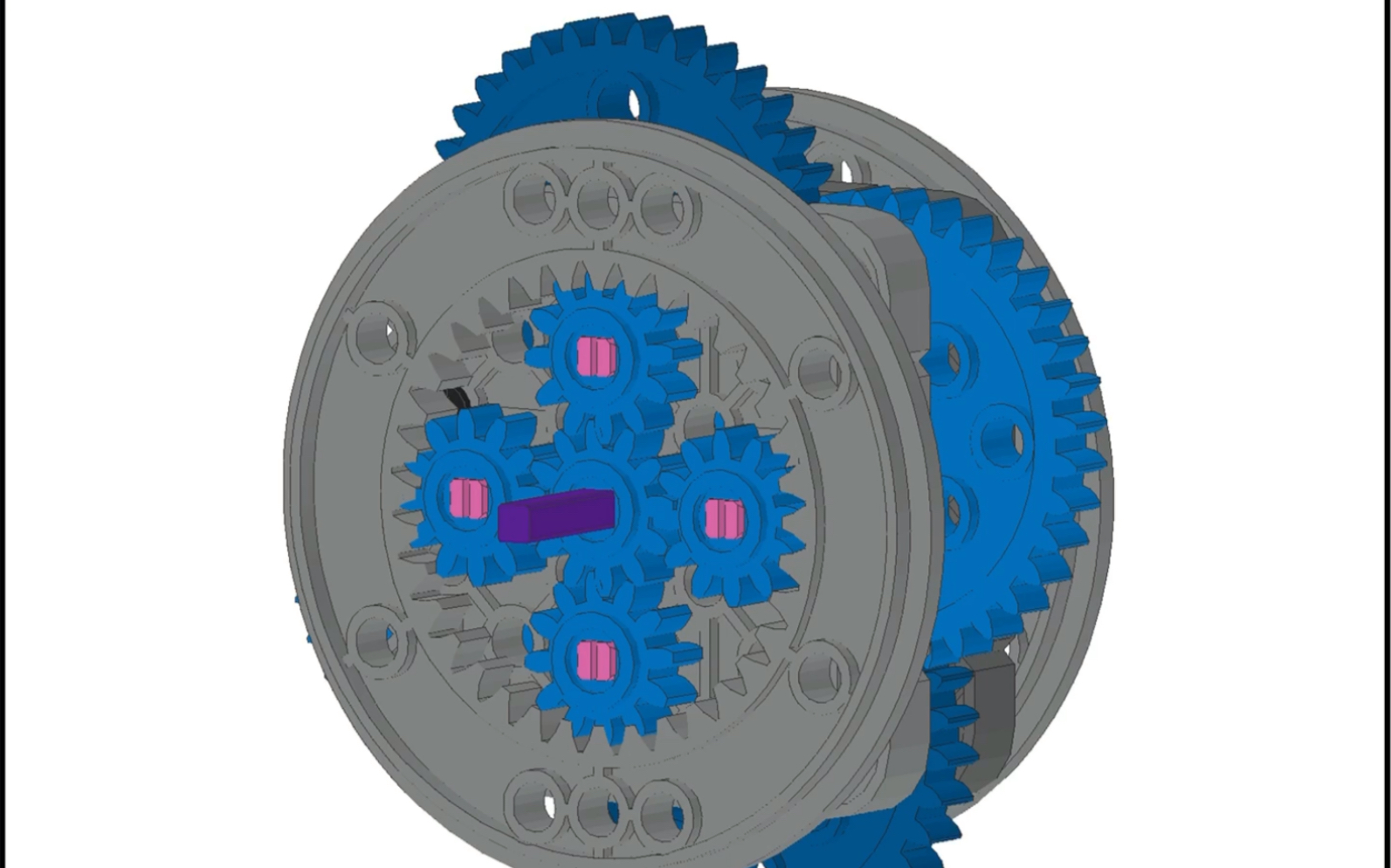 vex iq间歇齿轮2.