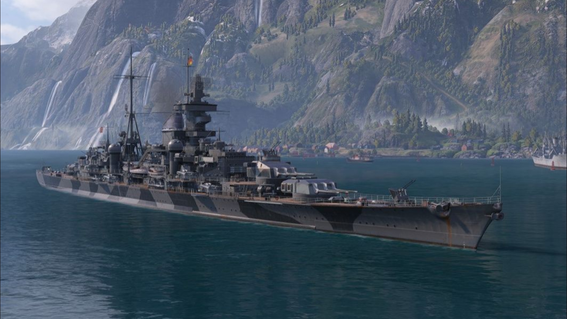 战舰世界闪击战/wowsb:德国十级重巡洋舰兴登堡随机10