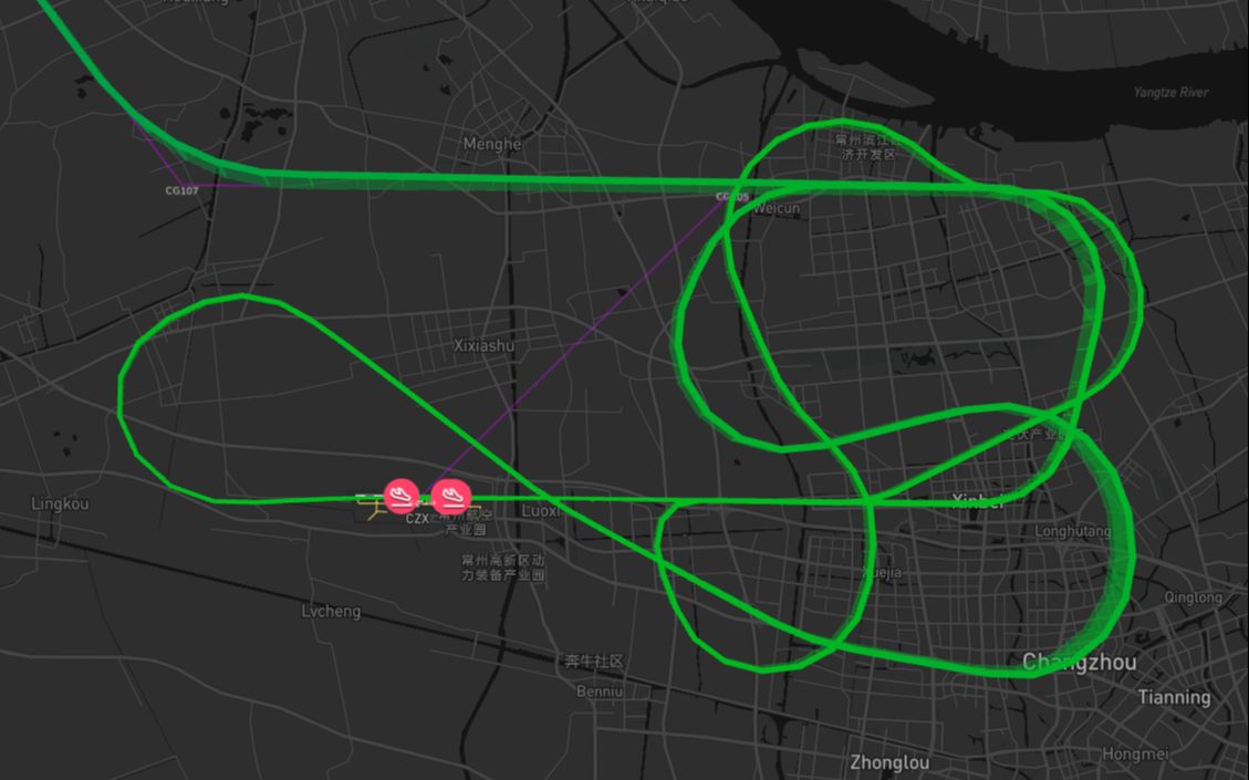 FENIX A320 常州奔牛29跑道降落模拟飞行