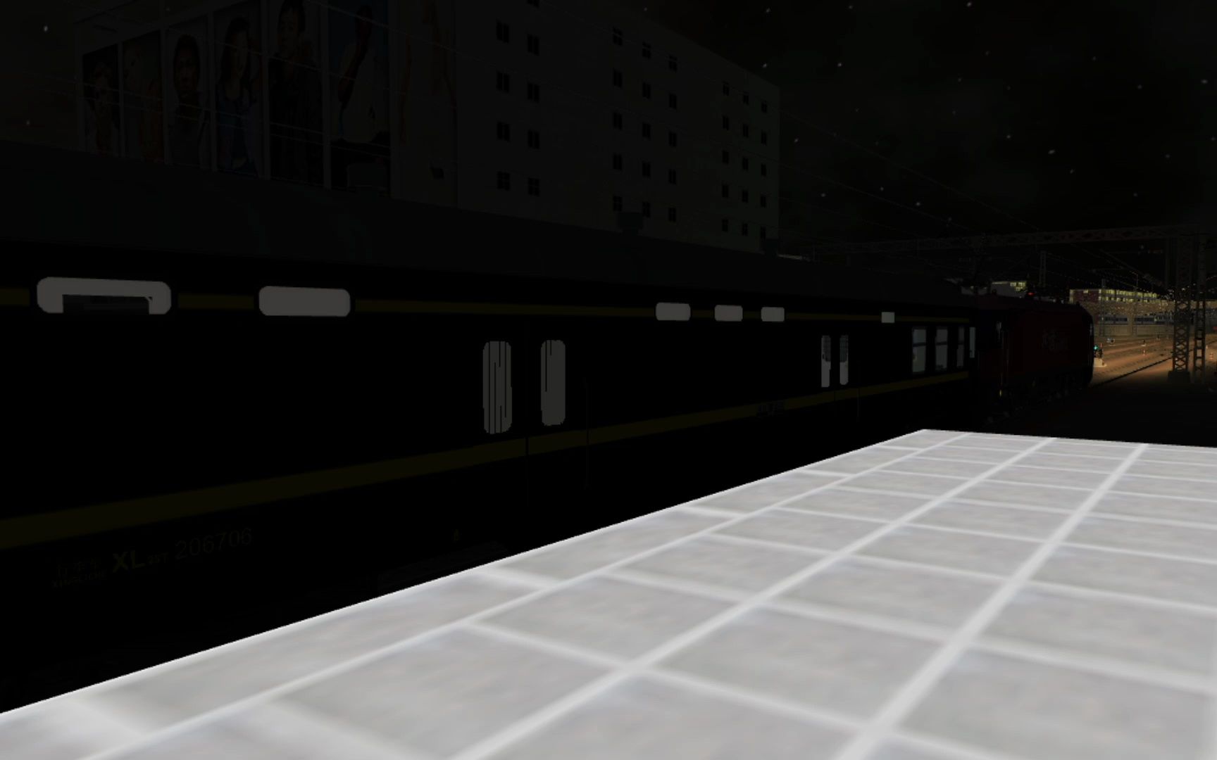 【msts/or】京哈线 hxd3d牵引z187次 进山海关站