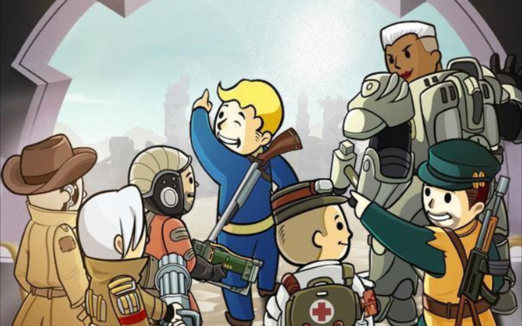 『辐射避难所』废土探险 之 清空5号通道 流程向