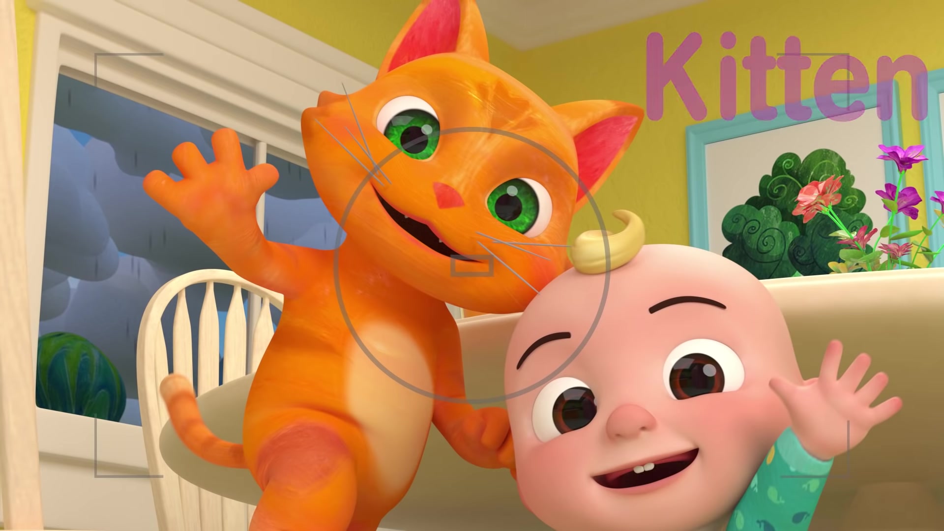 【儿童英语动画片】rain rain go away  more nursery rhymes kids