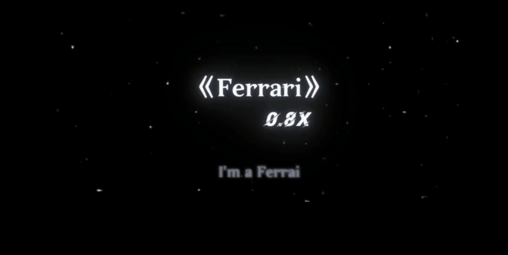 《farrari》哔哩哔哩bilibili