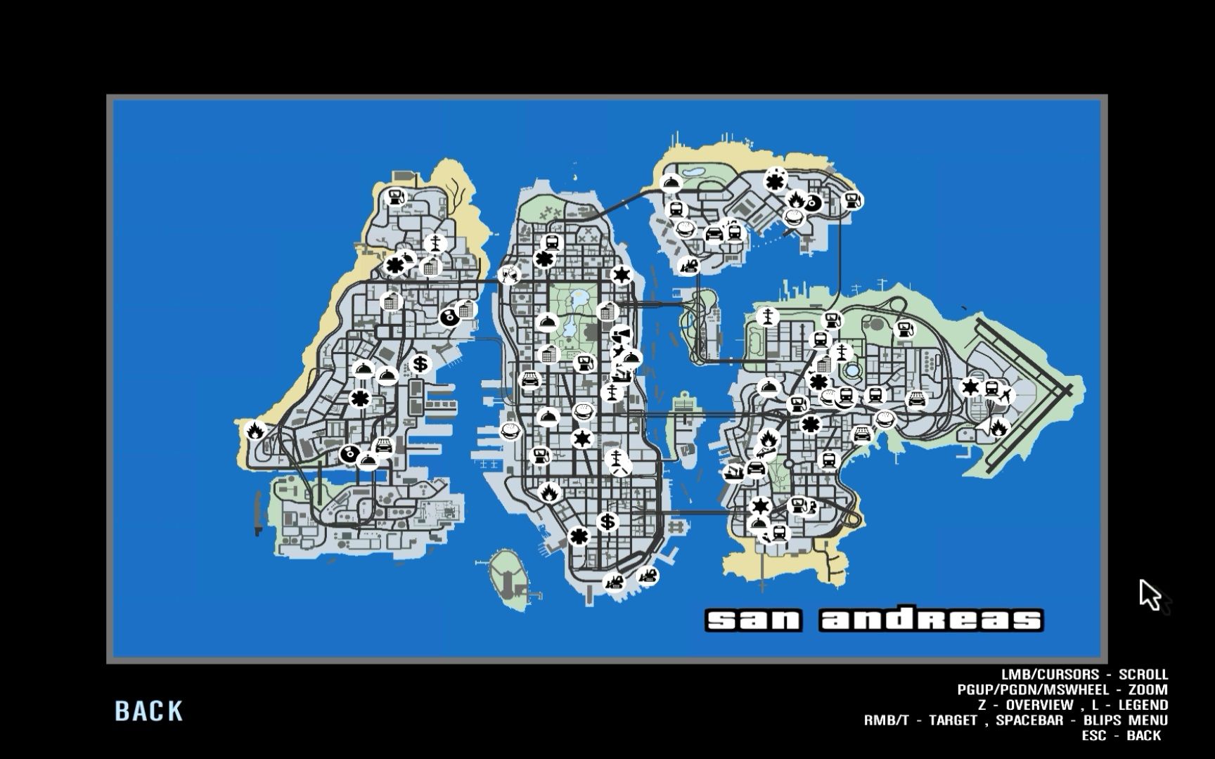 圣安地列斯引擎下的4代自由城地图mod