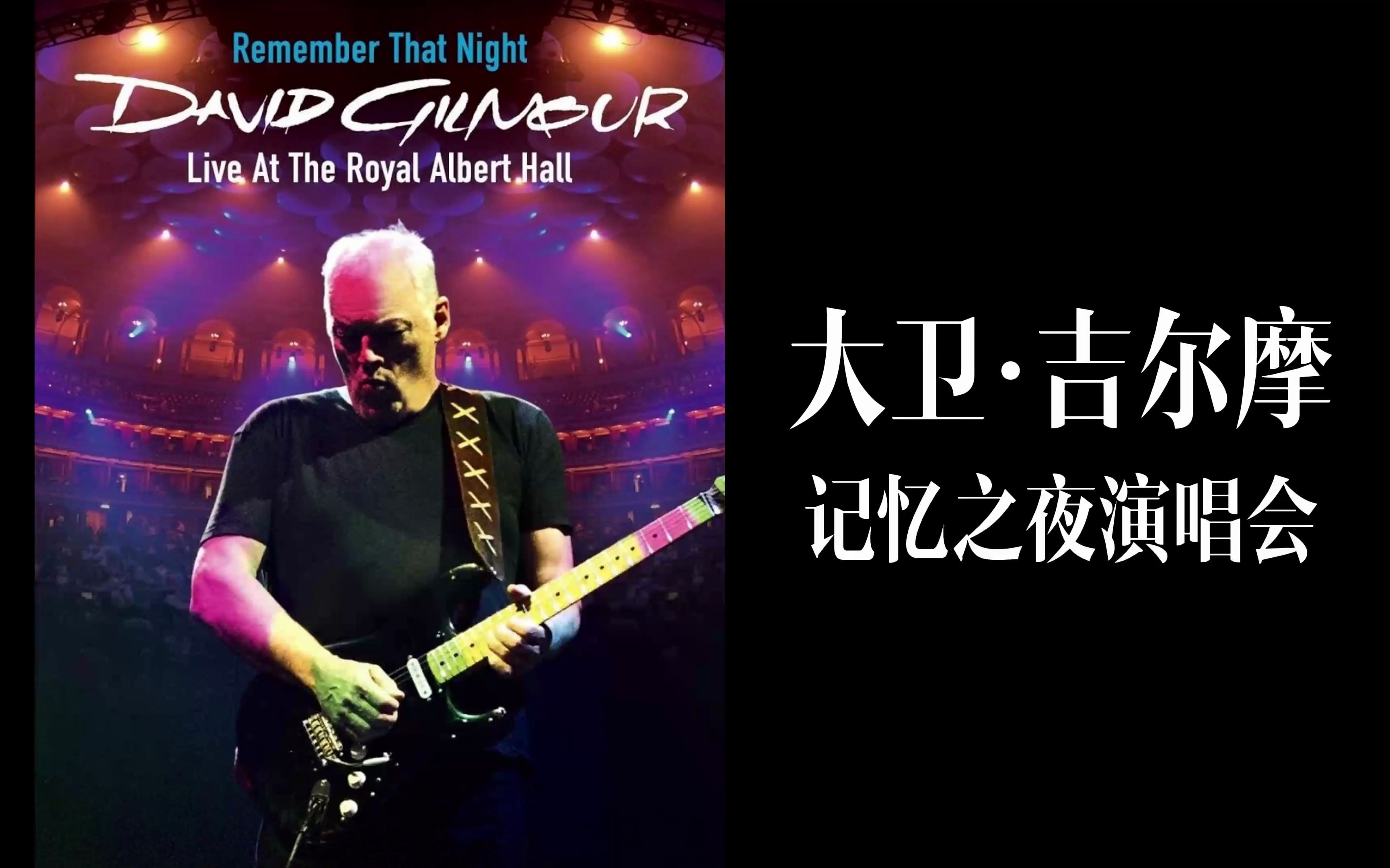 david gilmour - remember that night live at the royal albert