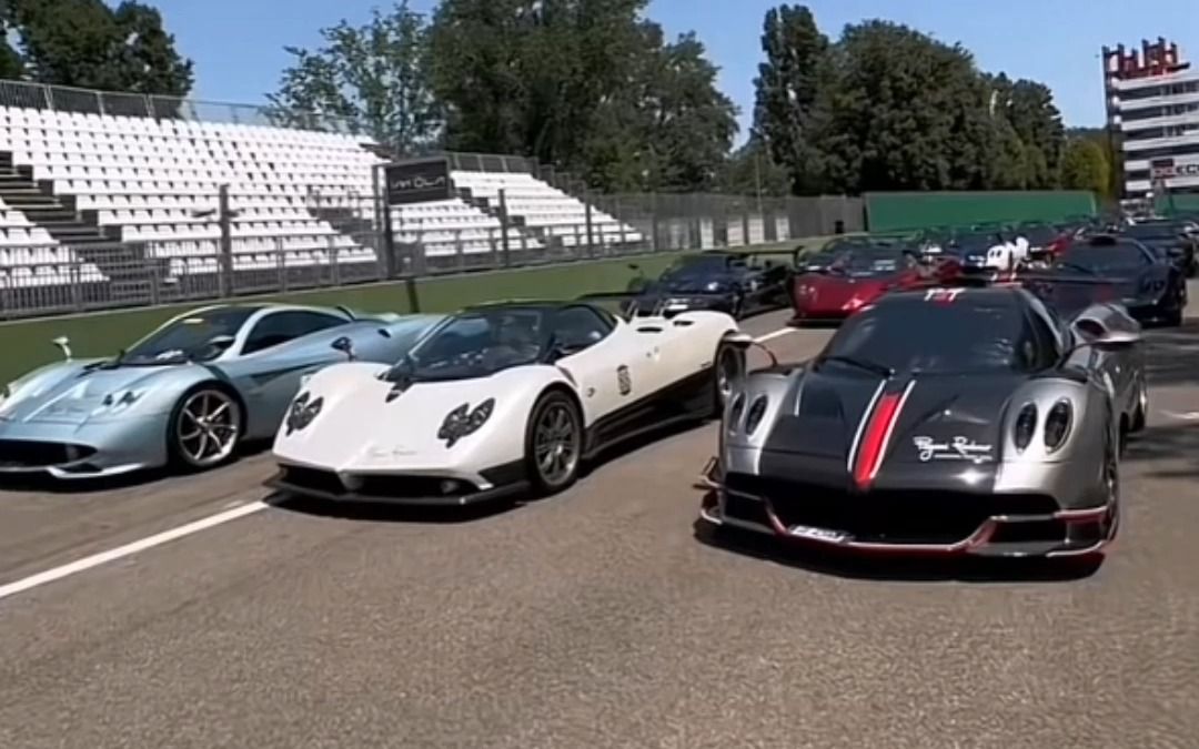 玩车大佬mike带你逛帕加尼嘉年华raduno