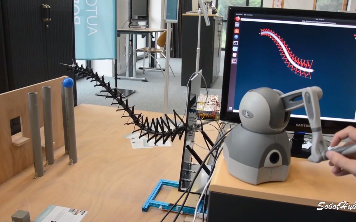 我们组的连续体机器人#_哔哩哔哩_bilibili