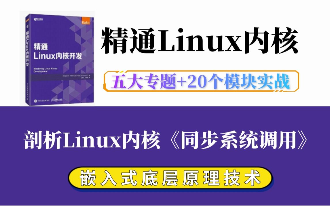 【深入理解Linux内核】剖析Linux内核《同步系统调用》|内存调优/文件系统/进程管理/设备驱动/网络协议栈哔哩哔哩bilibili