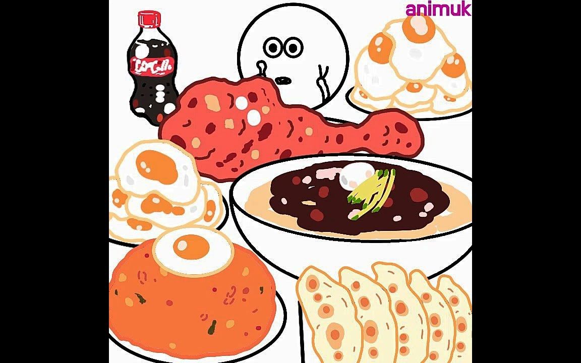 超大调味炸鸡腿【治愈减压美食动画】哔哩哔哩bilibili