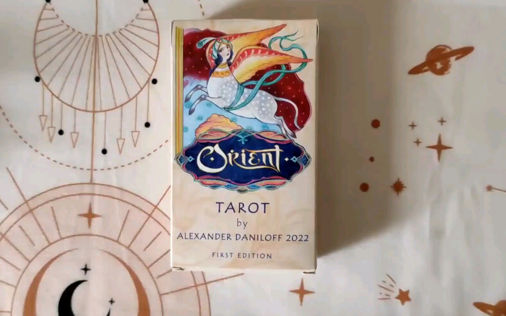 达尼洛夫东方塔罗牌Orient Tarot开箱哔哩哔哩bilibili