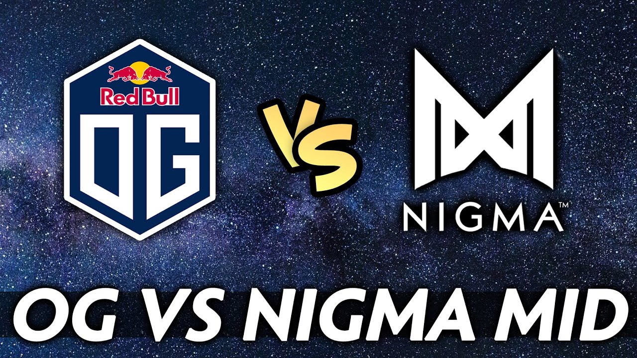 OG vs NIGMA mid players battle — w33 DODGED Topson on mid哔哩哔哩bilibili