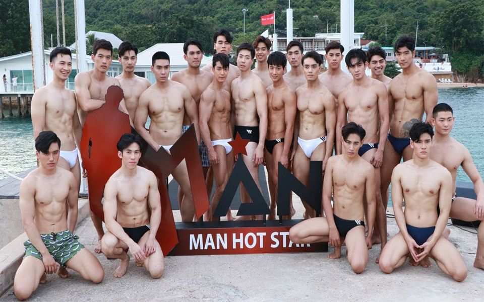 [图]泰国MAN HOT STAR INTERNATIONAL THAILAND 2022海边泳装秀