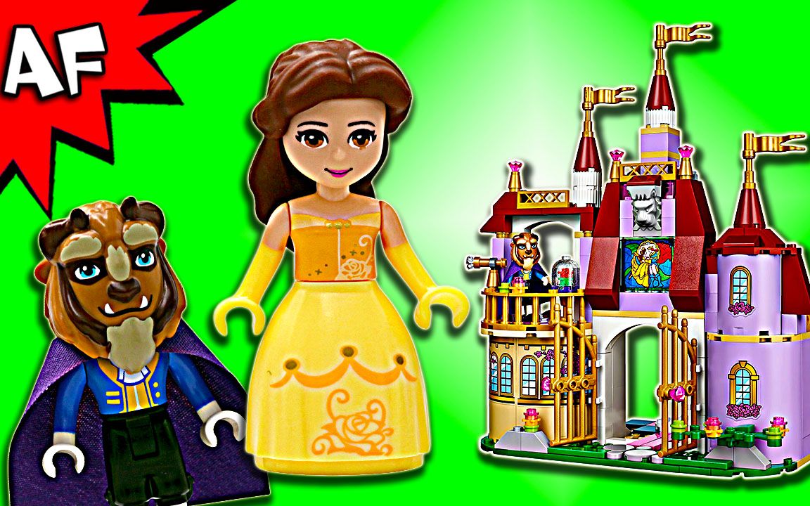 【artifex】乐高 41067 迪士尼 美女与野兽 贝儿公主的魔法城堡_哔哩