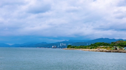 十一月,深圳大鹏半岛沙鱼涌沙滩实拍