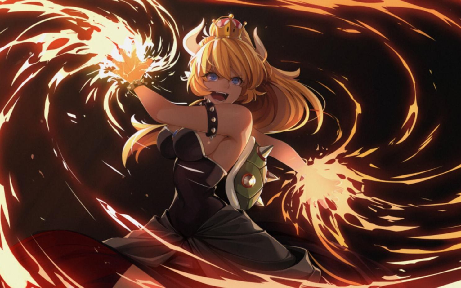 原来马里奥的公主这么好看-库巴姬_哔哩哔哩_bilibili