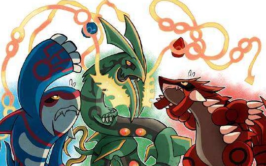 不科学的老洋葱/究极绿,收服固拉多与盖欧卡,流星瀑布收服小星云,究极